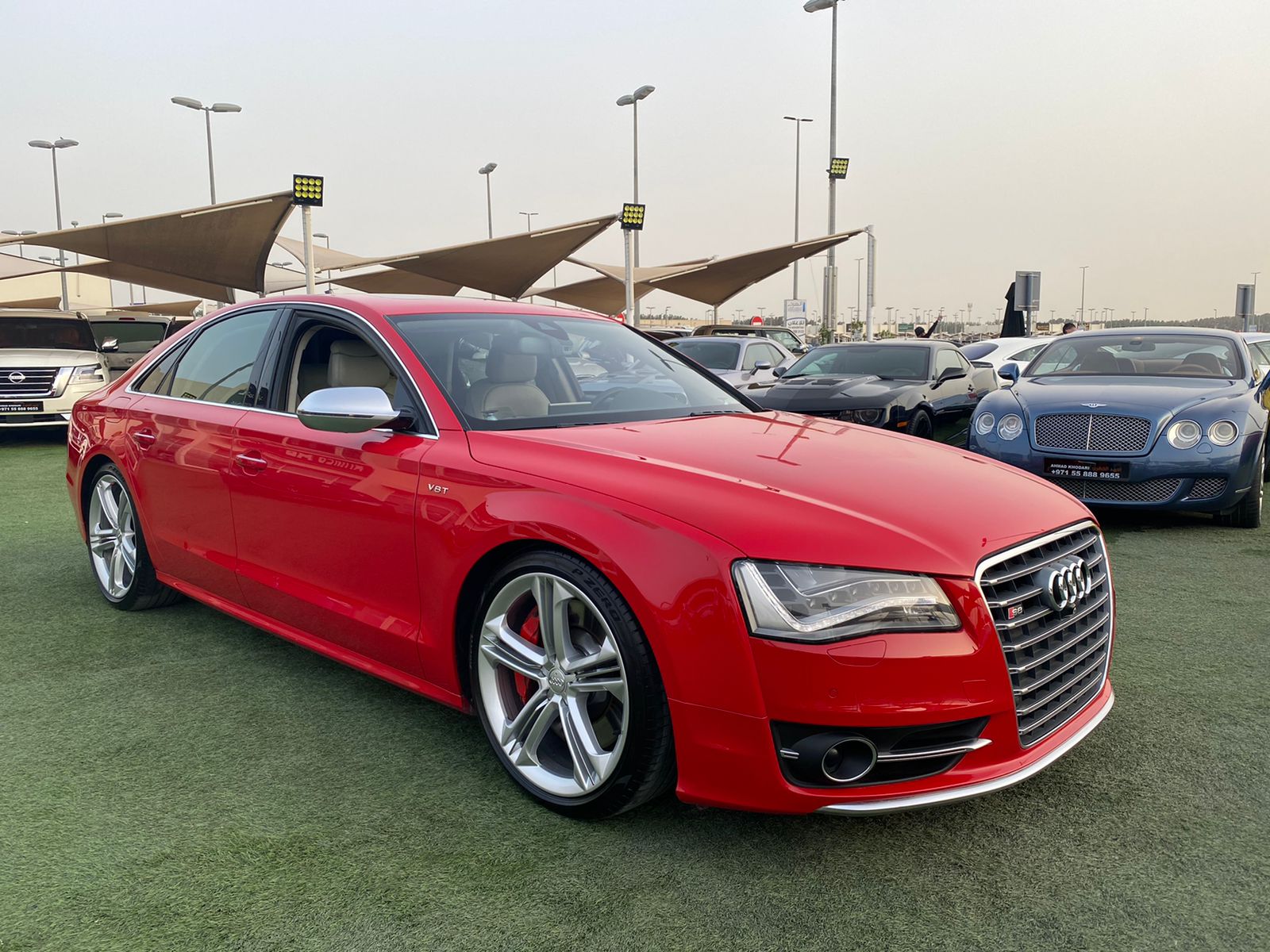 Audi S8 D4 Red