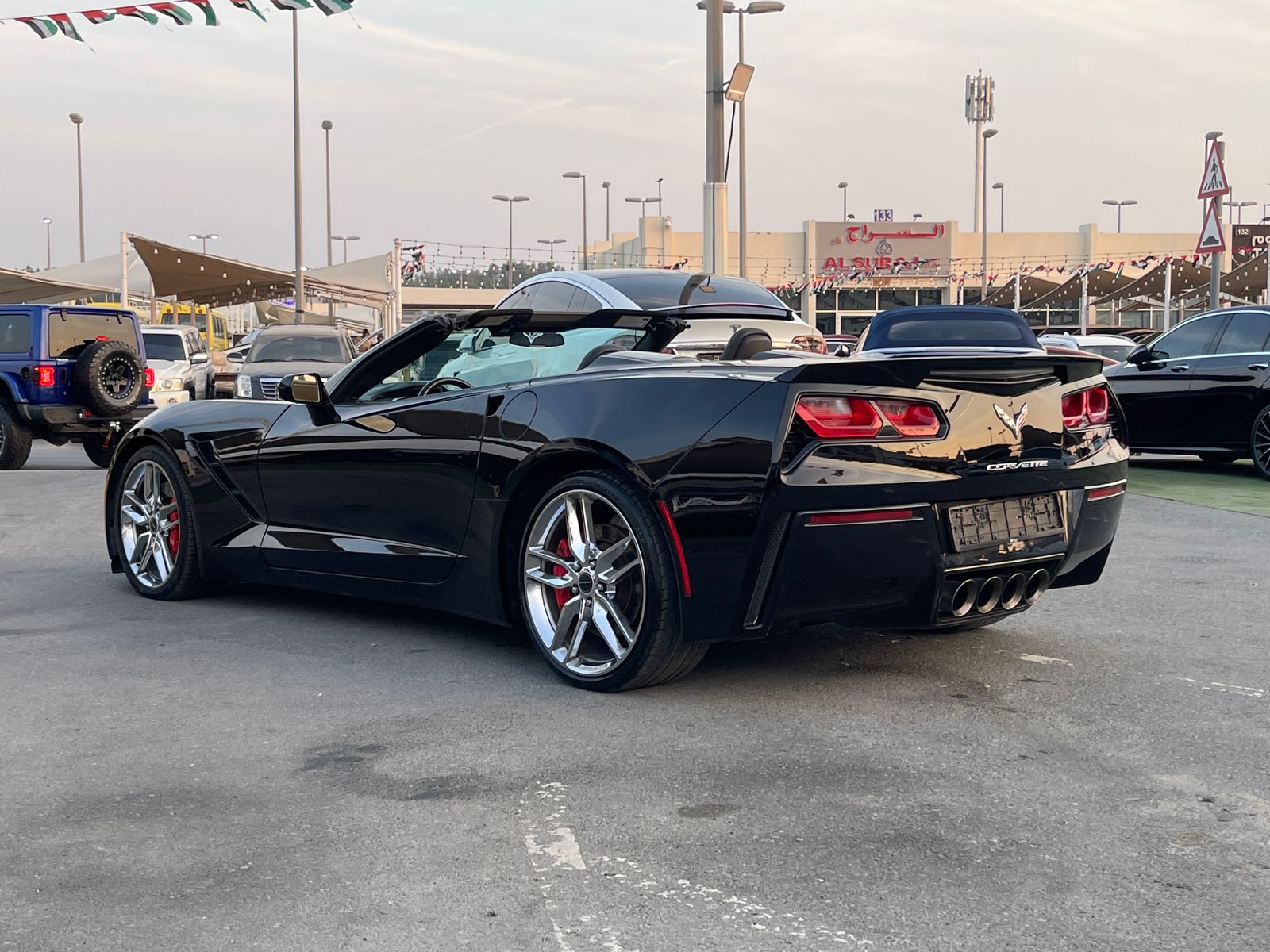 Chevrolet Corvette C7 Black