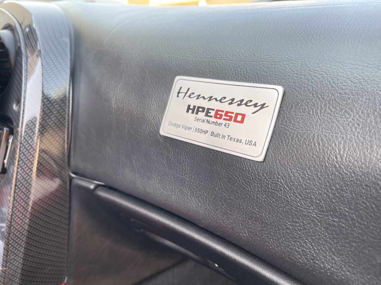 Dodge Viper SRT Hennessey 650