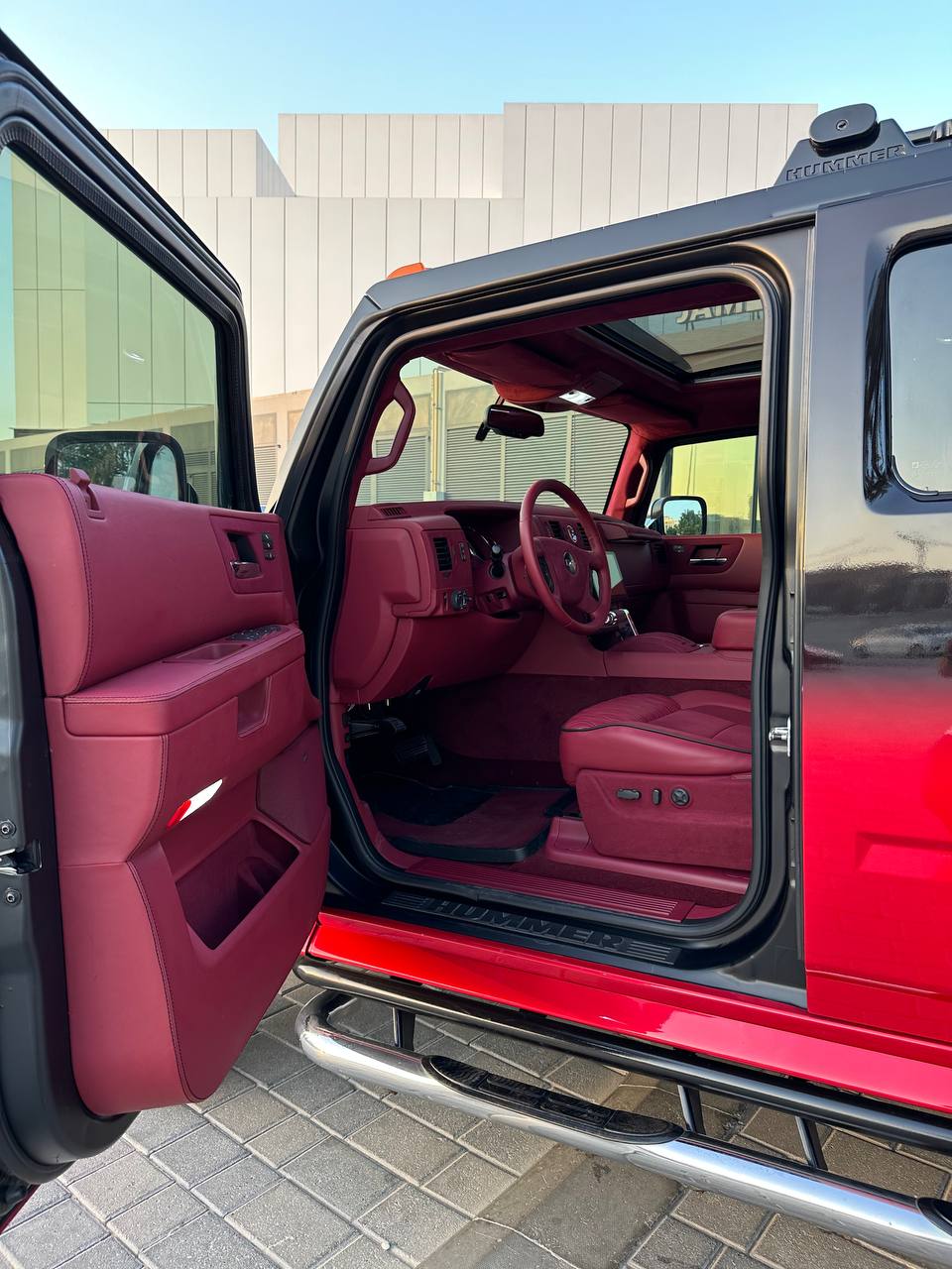 Hummer H2 Pink Inside