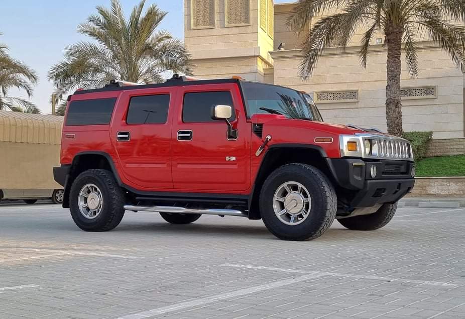 Hummer H2 RED USA