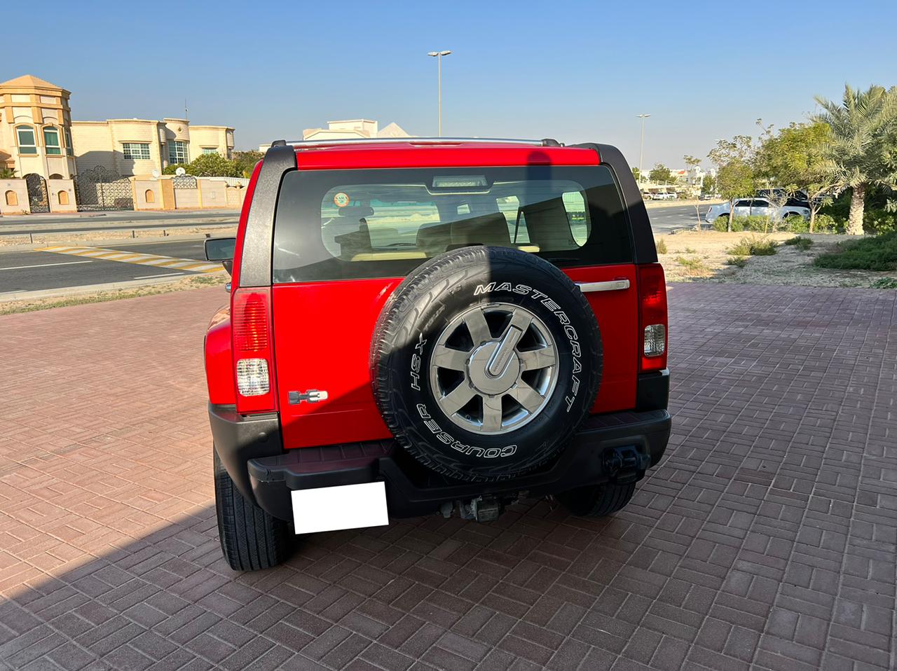 Hummer H3 Red