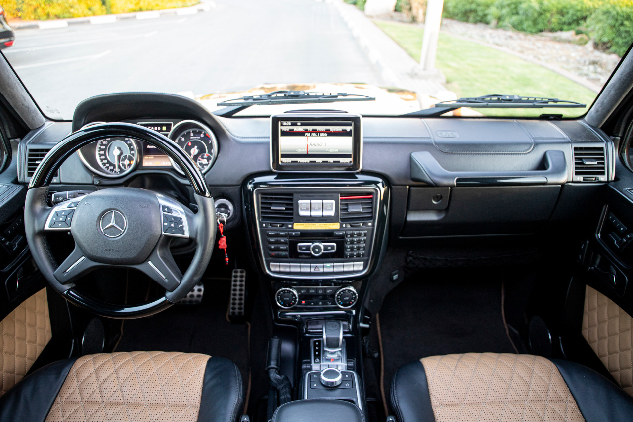 Mercedes G63 AMG 2014 Brown