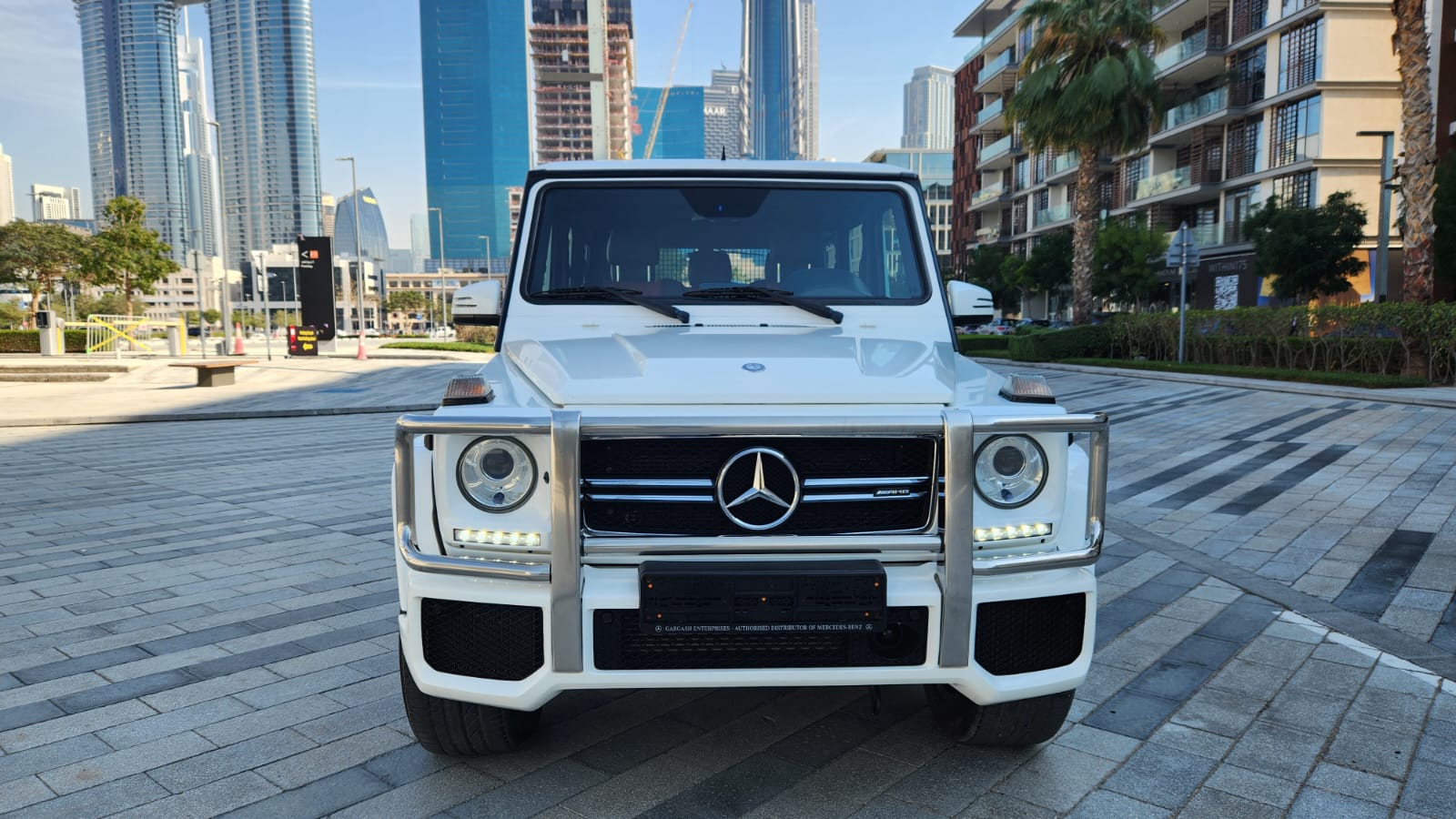 Mercedes G63 AMG White