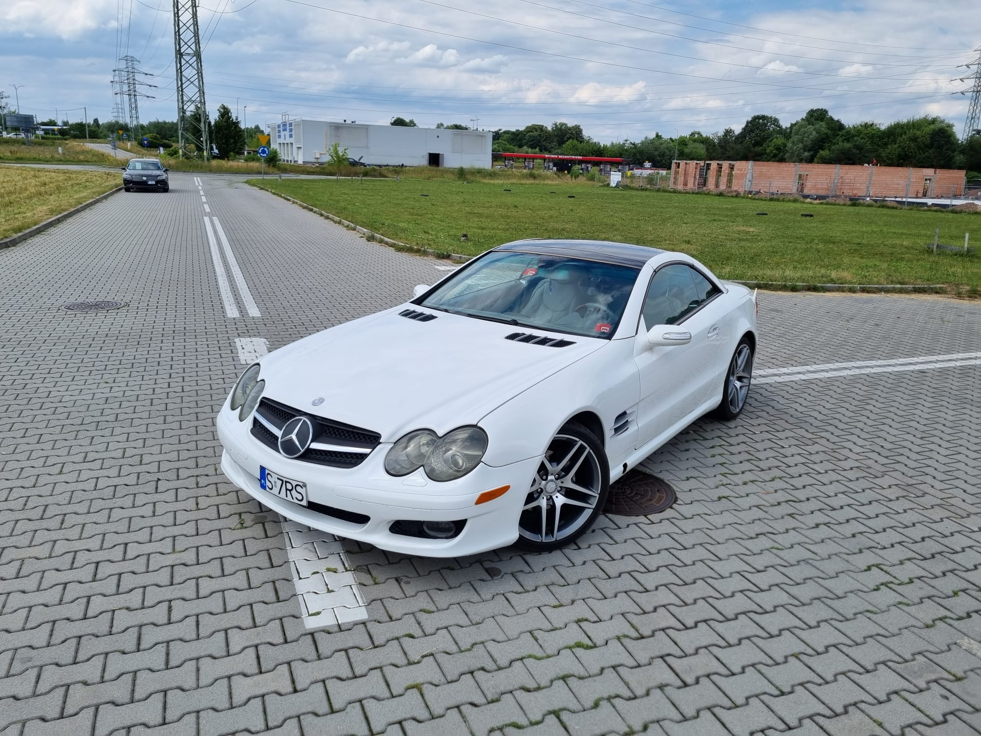 Mercedes SL500 R230 White